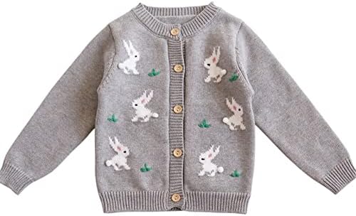 Easter Outfit - Toddler RabbitSquirrel Sweater Coat 4T