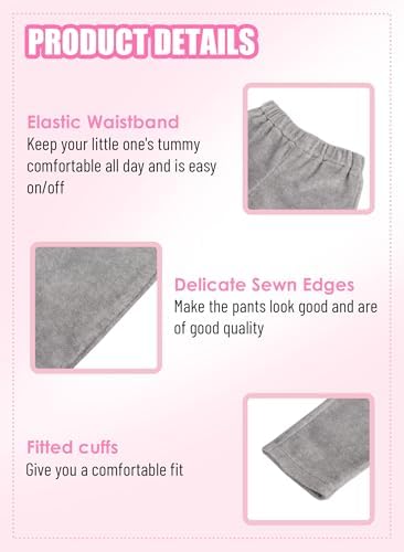 Affordable comfy warm sweatpants for kids