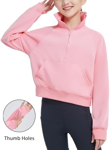 EXARUS Girls Crop hoodie pullover