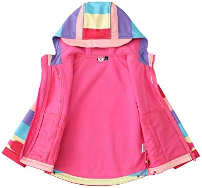 M2C Girls Windproof Softshell Jacket