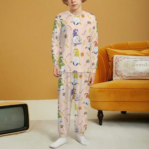 Snuggle with MEIKKO Kids Snowflake Pajama Set