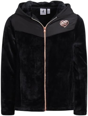 Body Glove Girls Plush Fleece Zip-Up Sweater