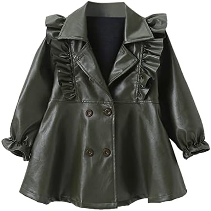 AMIMOJY Toddler Girls Winter Patchwork Jacket