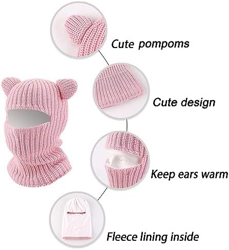Winter Safe Hat for Kids 2-7
