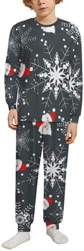 XCelebration Christmas Gnomes Thermal Underwear for Kids Soft Comfortable Pajamas