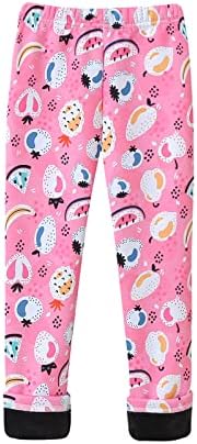 Super Soft Fleece-Lined Leggings for Toddlers Girls - trendy and comfortable