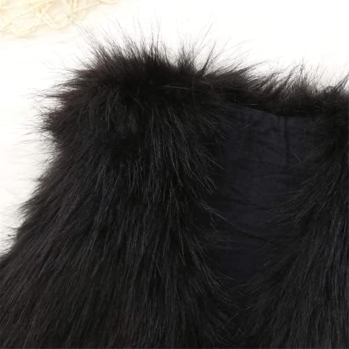 Perfectly Cozy Toddler Girl Faux Fur Vest