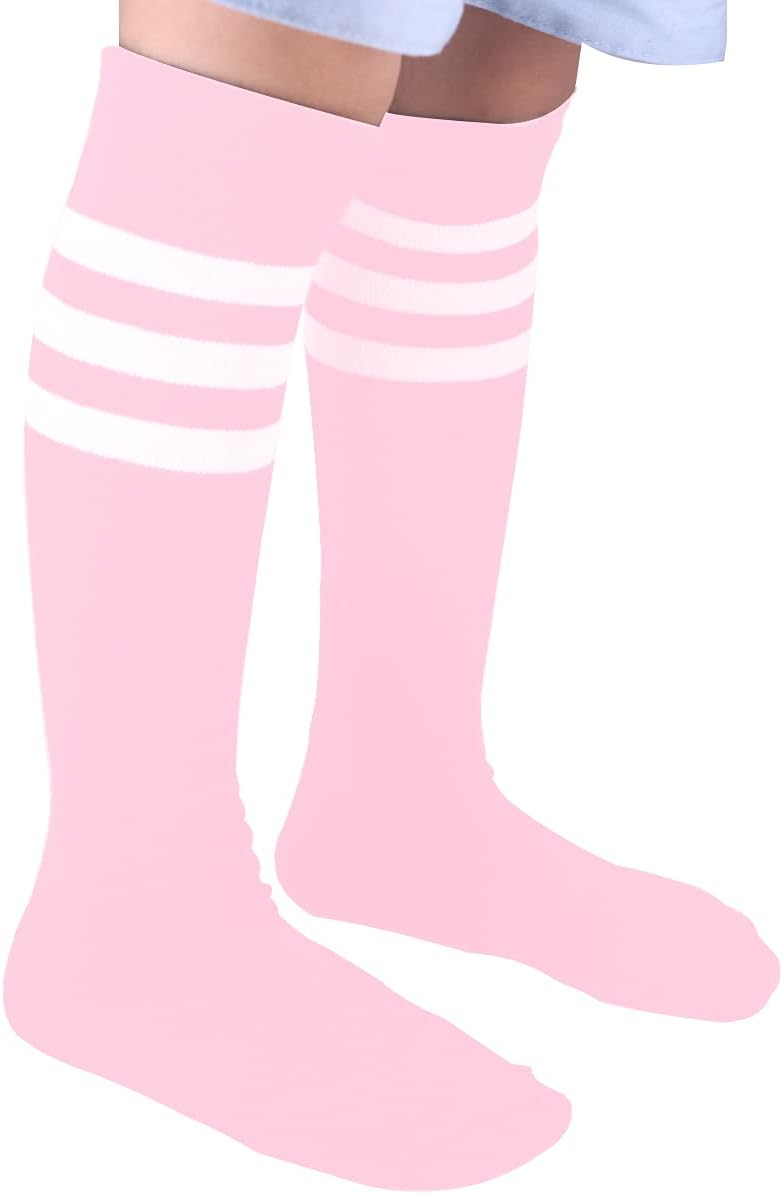 FZBNSRKO Cotton Knee-High Socks for Kids