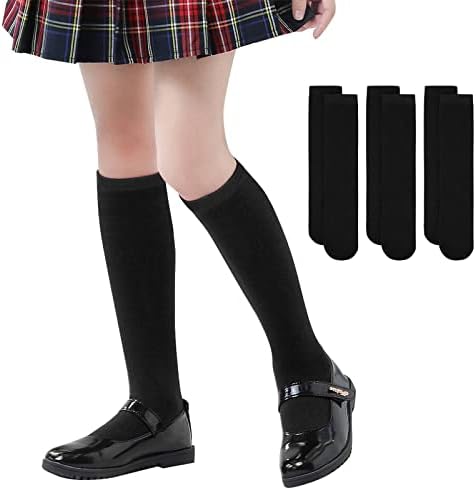 Perfect for School Occasions Comfortable Knee High Socks for Kids