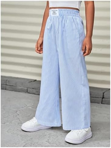 Comfortable Striped Summer Pants for Kids by Floerns