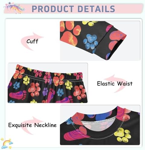 Adorable Long Sleeve Pajama Sets for Girls