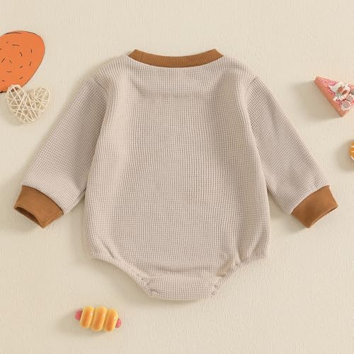Handmade Romper First Thanksgiving Outfits for Baby Girls US