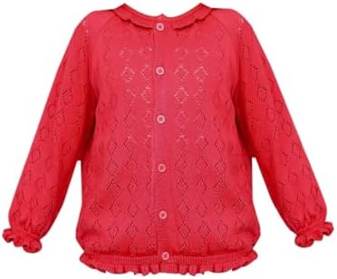 Boys Girls Ribbed Knit Sweater