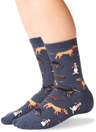 Hot Sox Kids Fun Animal Crew Socks - Perfect for Girls and Boys