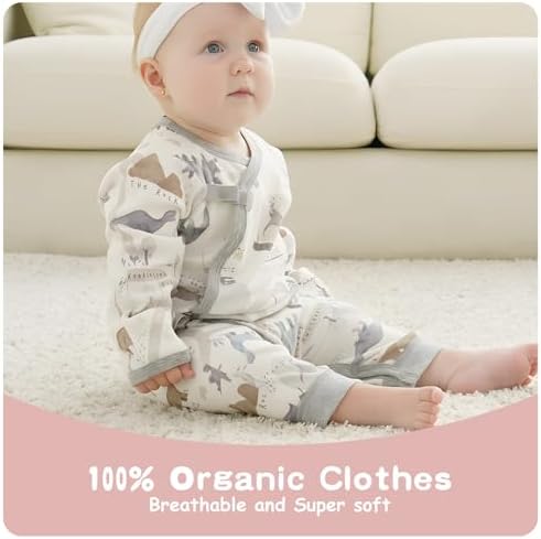 Cherie Kids 0-6 Months Organic Cotton Romper
