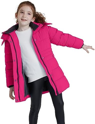 ZSHOW Girls Winter Coat Long Hooded Parka
