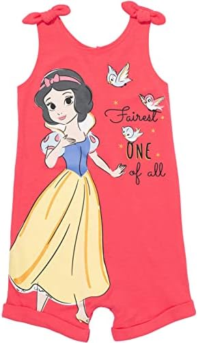 Baby Girls Disney Princess Snow White Romper Headband Newborn to Toddler