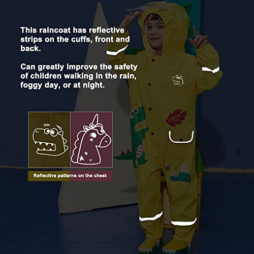 Fewlby Toddler Girls Lightweight Rain Jacket