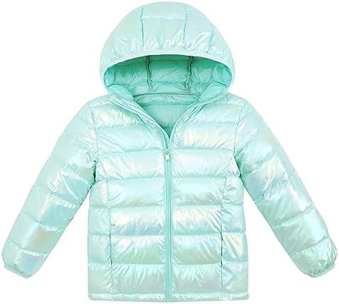 Warm Hooded Puffer Jacket for Girls