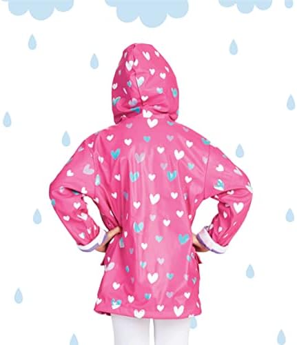 Hatley Girls Rain Jacket Makes Every Rainy Day Shine