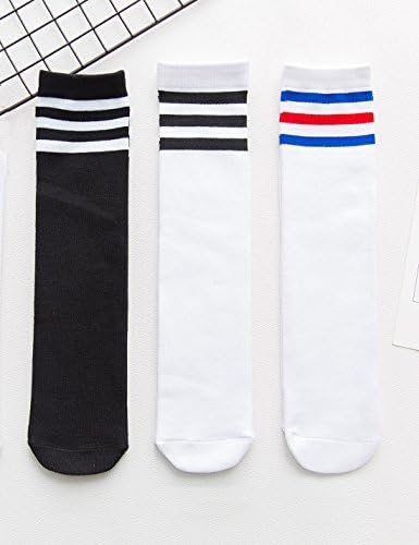 TOCONFFON Knee High Tube Socks for Boys Girls Baby Toddler Child