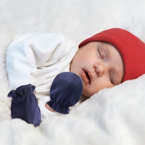 No Scratch Cotton mittens for newborns