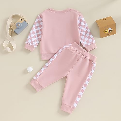 BeQeuewll Baby Girl Valentines Day Outfit