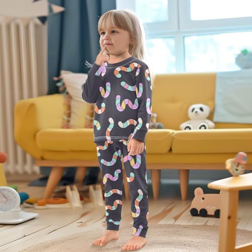 WIFIU Pajama Sets 2-Piece Soft Cotton Pjs for Home Casual Sleep