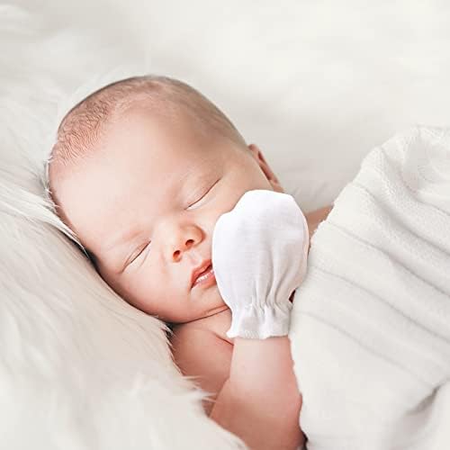 No Scratch Cotton mittens for newborns