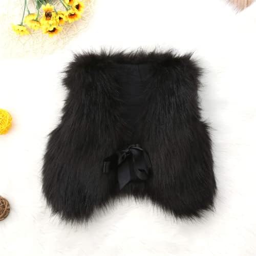 Perfectly Cozy Toddler Girl Faux Fur Vest