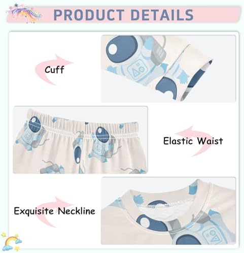 Cute Pajama Set for Kids Soft Cotton Sleepwear