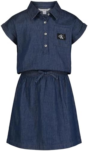 Calvin Klein Girls Denim Dress