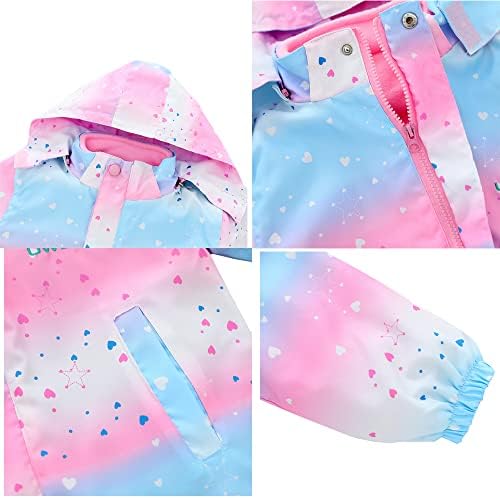 Weather-Adaptable Girls 3-in-1 Fleece Jacket