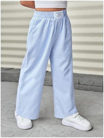 Comfortable Striped Summer Pants for Kids by Floerns