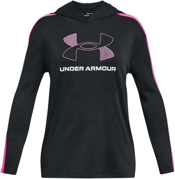 Under Armour Girls Tech Graphic Long Sleeve Hoodie
