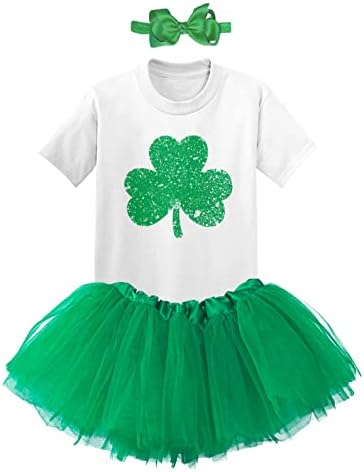 Tcombo Baby Green Shamrock Outfit