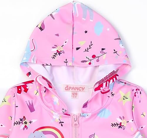 QPANCY Girls Unicorn Hoodie With Pockets