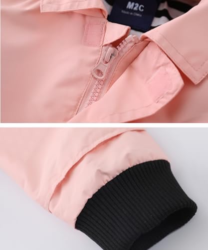 M2C Boys Girls Rain Jacket Waterproof Warm