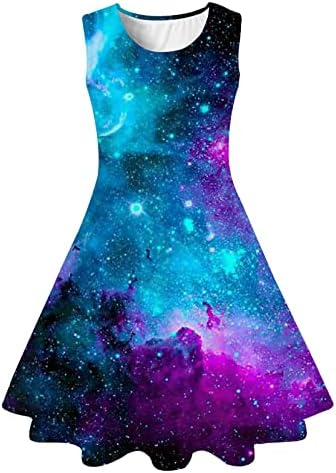 Sleek Floral Dress for Girls 4-12