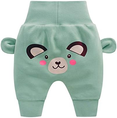 BigPets Unisex Cartoon Ears Cotton Pants for Babies