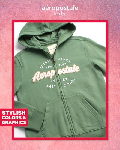 AEROPOSTALE Girls Soft Fleece Hoodie