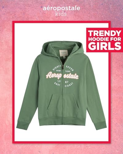 AEROPOSTALE Girls Soft Fleece Hoodie