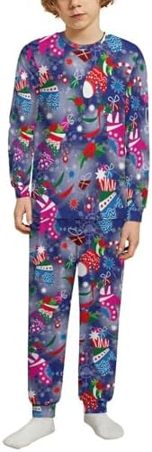 Santa Truck Thermal Set for Kids - Classic Christmas Pajamas