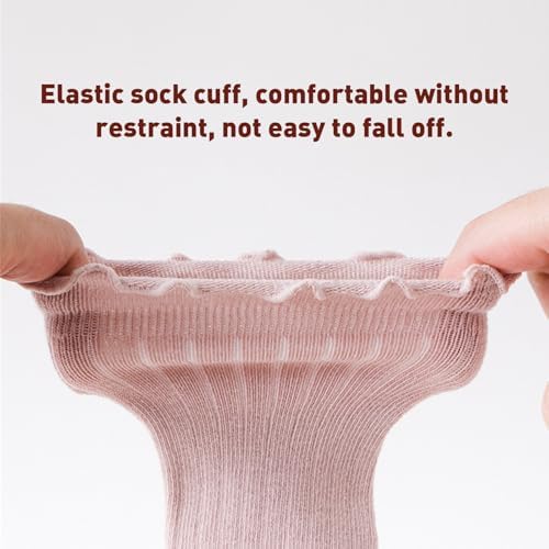 DRESHOW BQUBO Baby Girls Knee-credits Socks
