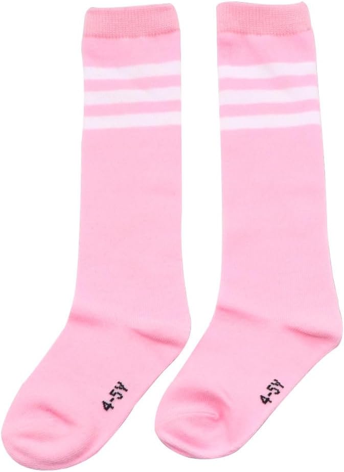FZBNSRKO Cotton Knee-High Socks for Kids