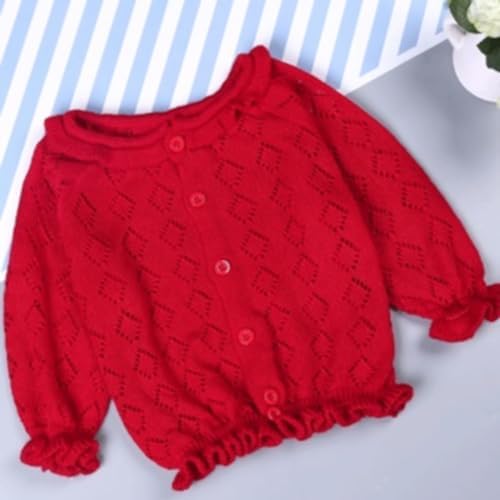Boys Girls Ribbed Knit Sweater