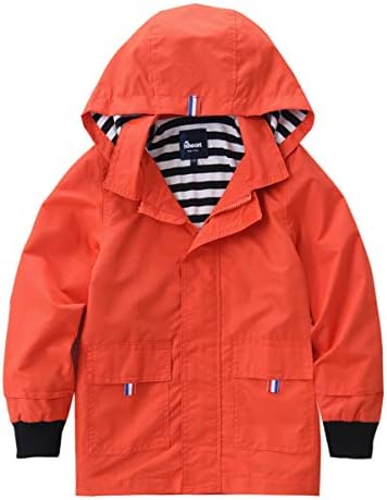 Hiheart Waterproof Hooded Jacket for Kids