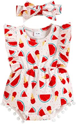 Cute Newborn Romper for Baby Girls