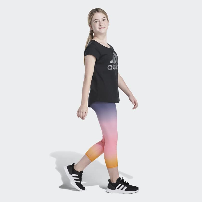 Stay Active in Style - adidas Girls Aeroready Moisture Wicking 78 Tights