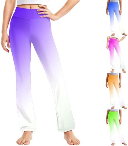 Toddler Girls Gradient Straight Leg Comfort Yoga Pants